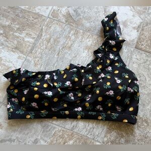 Victoria Secret Swim Raffle One Shoulder Bikini Top.